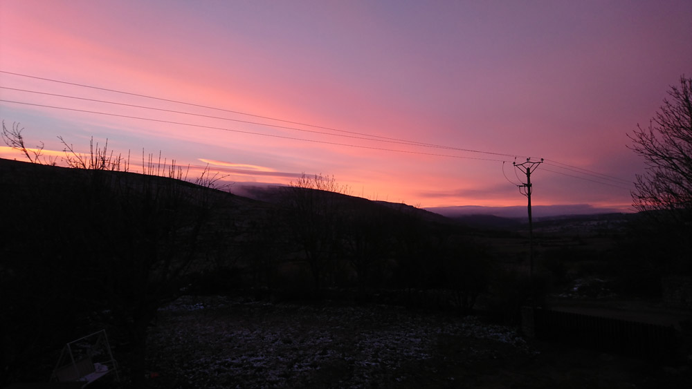 Quand le ciel s'embrase